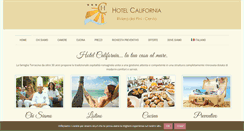 Desktop Screenshot of californiahotel.it